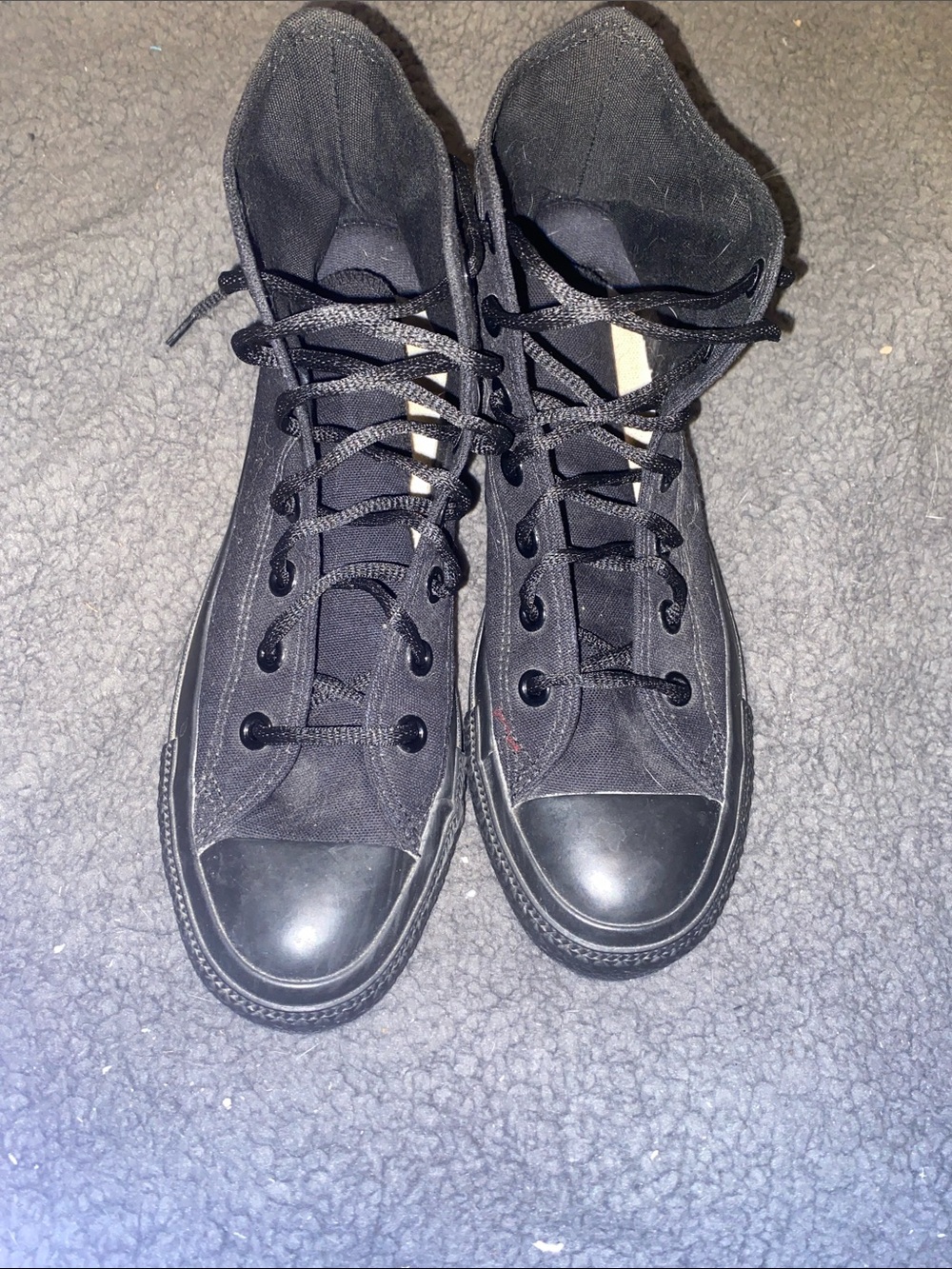 Converse All Star Chuck Taylor Black High-Top Canvas Sneakers